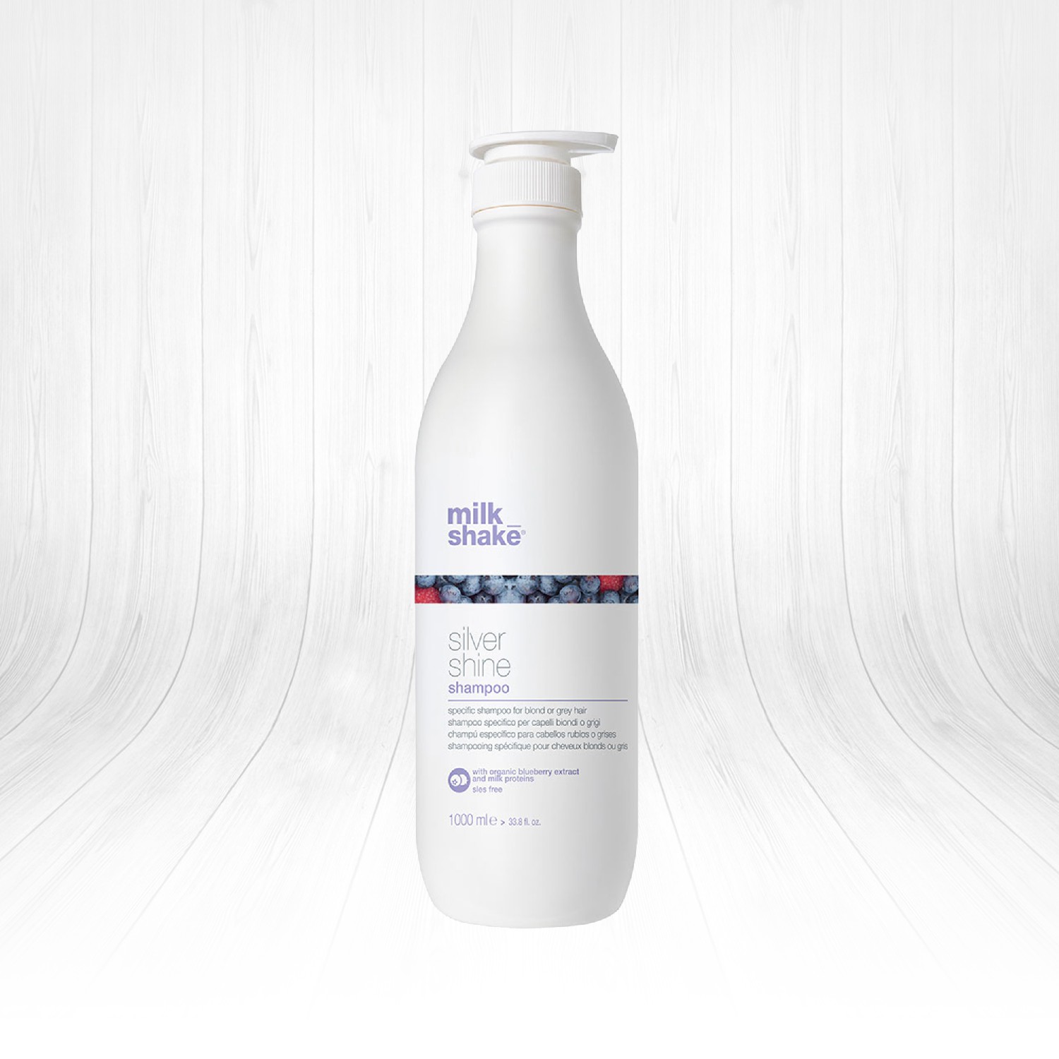Milk Shake Silver Shine Beyaz i ve Platin Saçlar İçin Sülfatsız Mor Tonlama Şampuanı